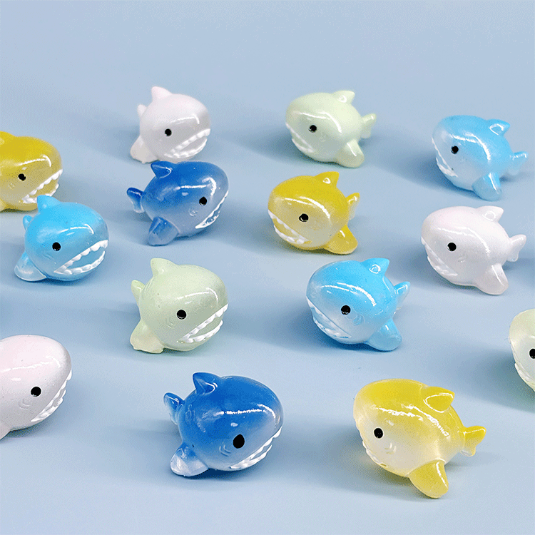 Mini luminous shark marine life