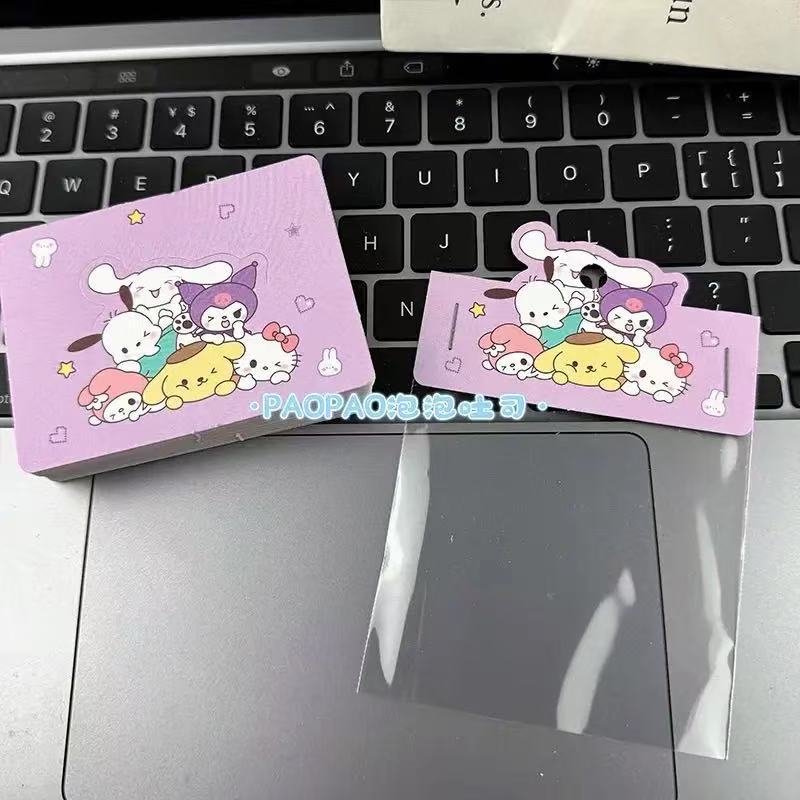 Cartoon 8x10 Flat Pocket Cute Sanrio Card Head Half Fold Ornament Paper Card