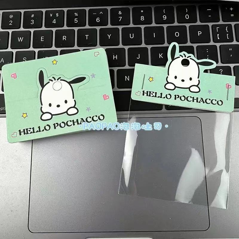 Cartoon 8x10 Flat Pocket Cute Sanrio Card Head Half Fold Ornament Paper Card