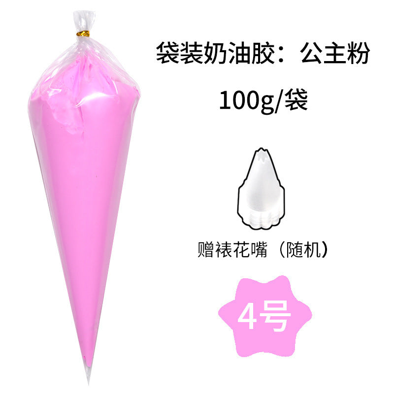 Simulation Cream Glue DIY Mobile Phone Case Hairpin Homemade Material Pack Resin Accessories