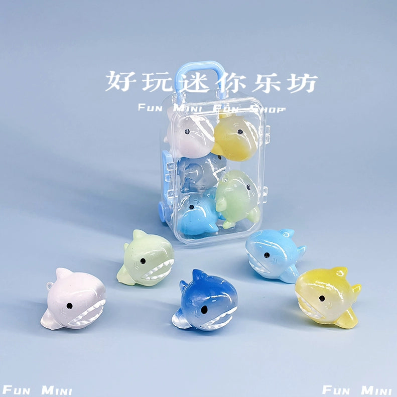 Mini luminous shark marine life