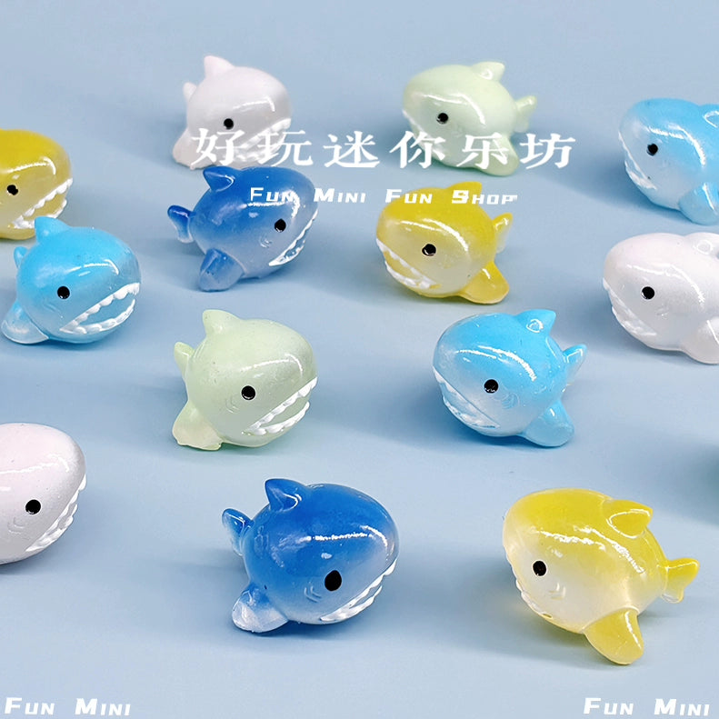 Mini luminous shark marine life