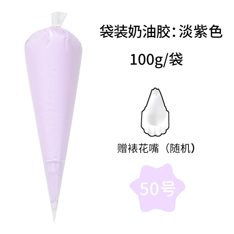Simulation Cream Glue DIY Mobile Phone Case Hairpin Homemade Material Pack Resin Accessories
