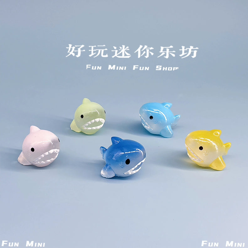Mini luminous shark marine life