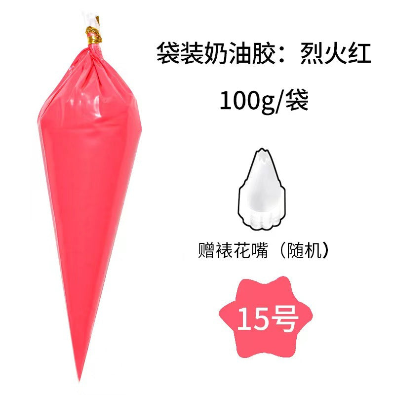 Simulation Cream Glue DIY Mobile Phone Case Hairpin Homemade Material Pack Resin Accessories