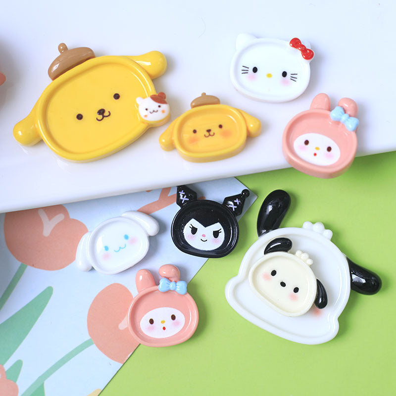 Cartoon Plate Small Series DIY Homemade Cream Glue Mobile Phone Case Material Pack