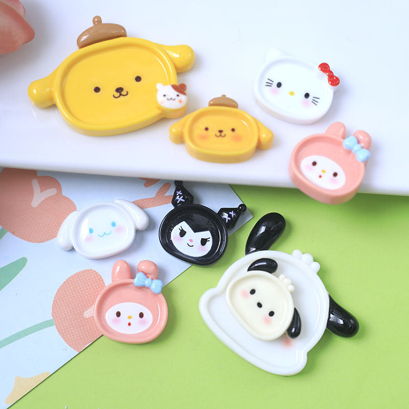 Cartoon Plate Small Series DIY Homemade Cream Glue Mobile Phone Case Material Pack