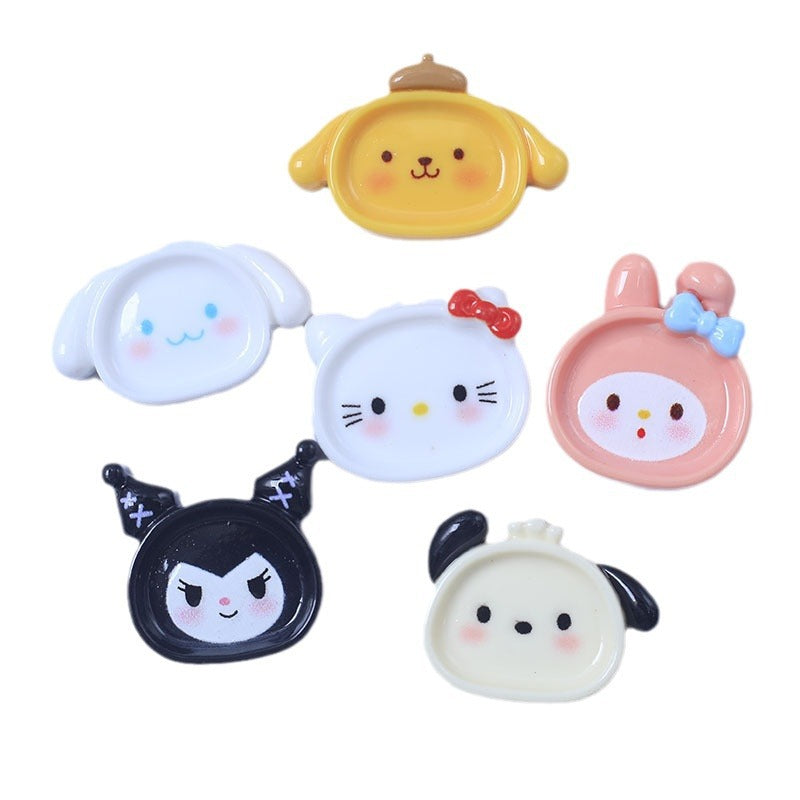 Cartoon Plate Small Series DIY Homemade Cream Glue Mobile Phone Case Material Pack