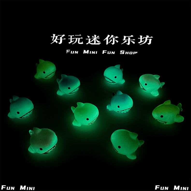 Mini luminous shark marine life