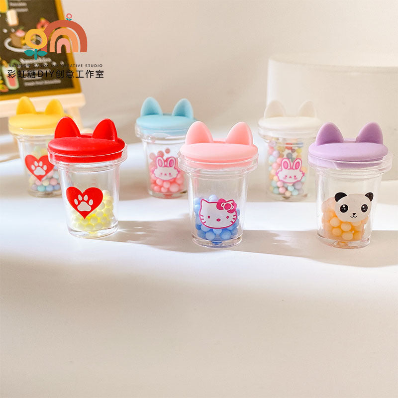 Creative Cute Milk Tea Shaker Cup Cute Pet