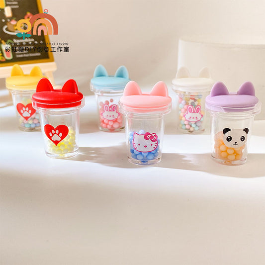 Creative Cute Milk Tea Shaker Cup Cute Pet
