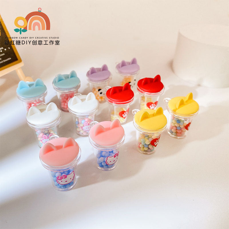 Creative Cute Milk Tea Shaker Cup Cute Pet