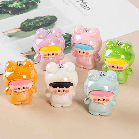 10 PCS Cartoon Resin Charms