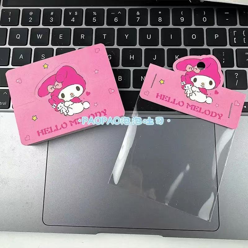 Cartoon 8x10 Flat Pocket Cute Sanrio Card Head Half Fold Ornament Paper Card