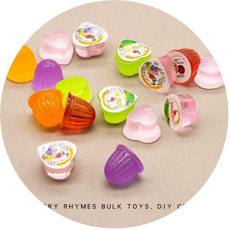 Simulation mini food game jelly model play house play ornament micro landscape shooting props miniature DIY handmade