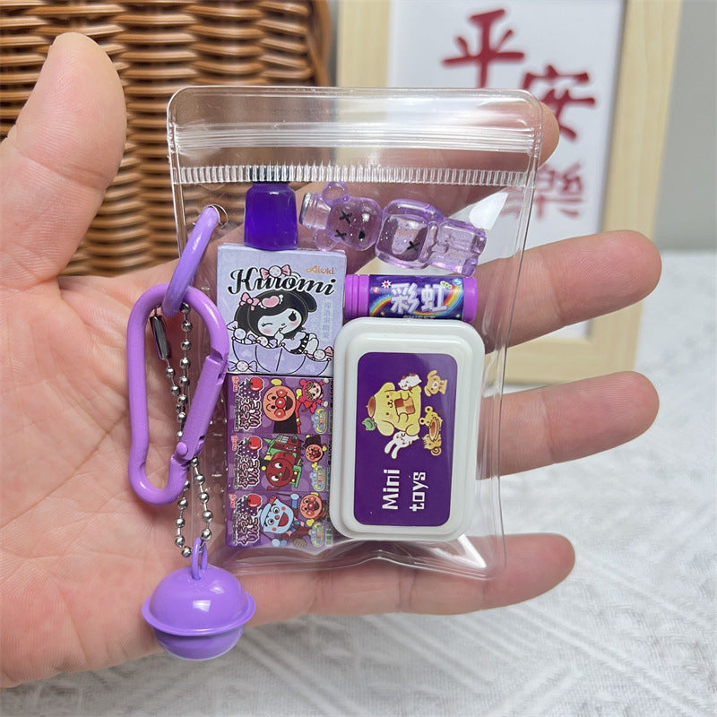 Miniature Small Nose Gava Bag, Food Game, Egg Twist Bag, School Bag, Pendant, Keychain, Mobile Phone Pendant.