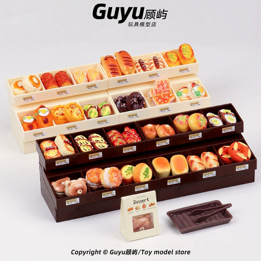 Mini bakery supermarket simulation food play ornament small gift