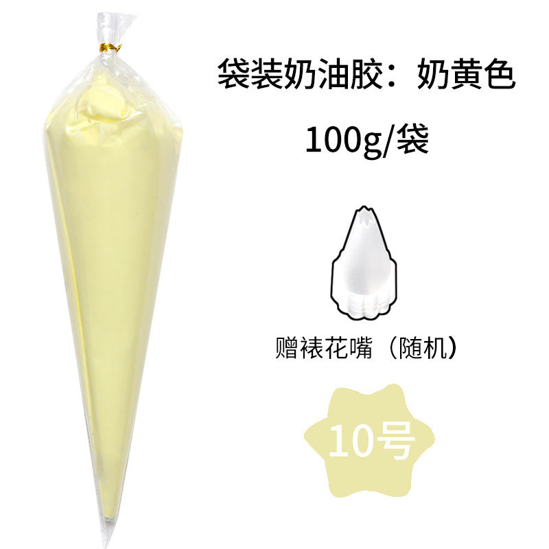 Simulation Cream Glue DIY Mobile Phone Case Hairpin Homemade Material Pack Resin Accessories