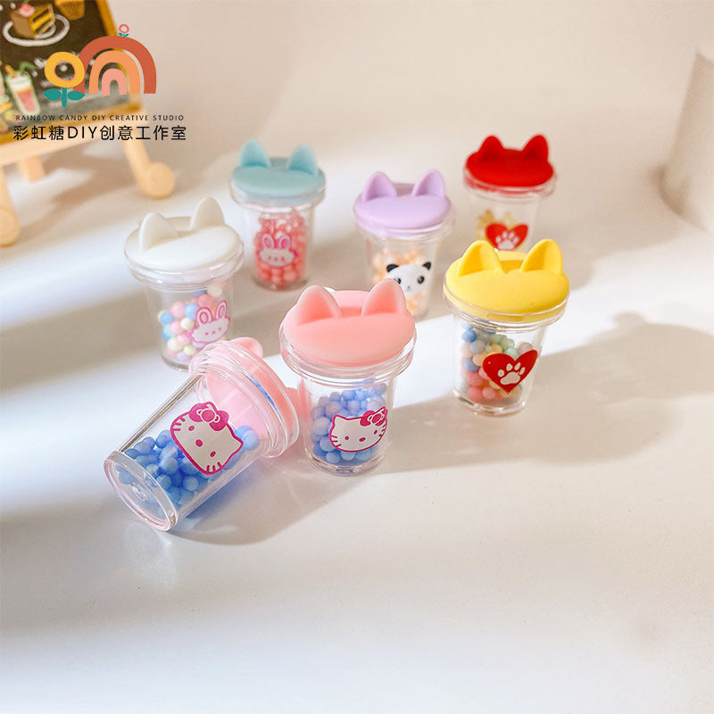 Creative Cute Milk Tea Shaker Cup Cute Pet