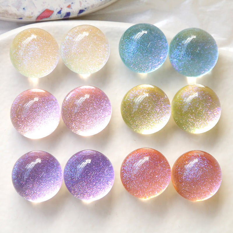 Special-shaped Water Ripple Triangle Patch DIY Resin Accessories Earrings Hairpin Mobile Phone Case Material Wholesale