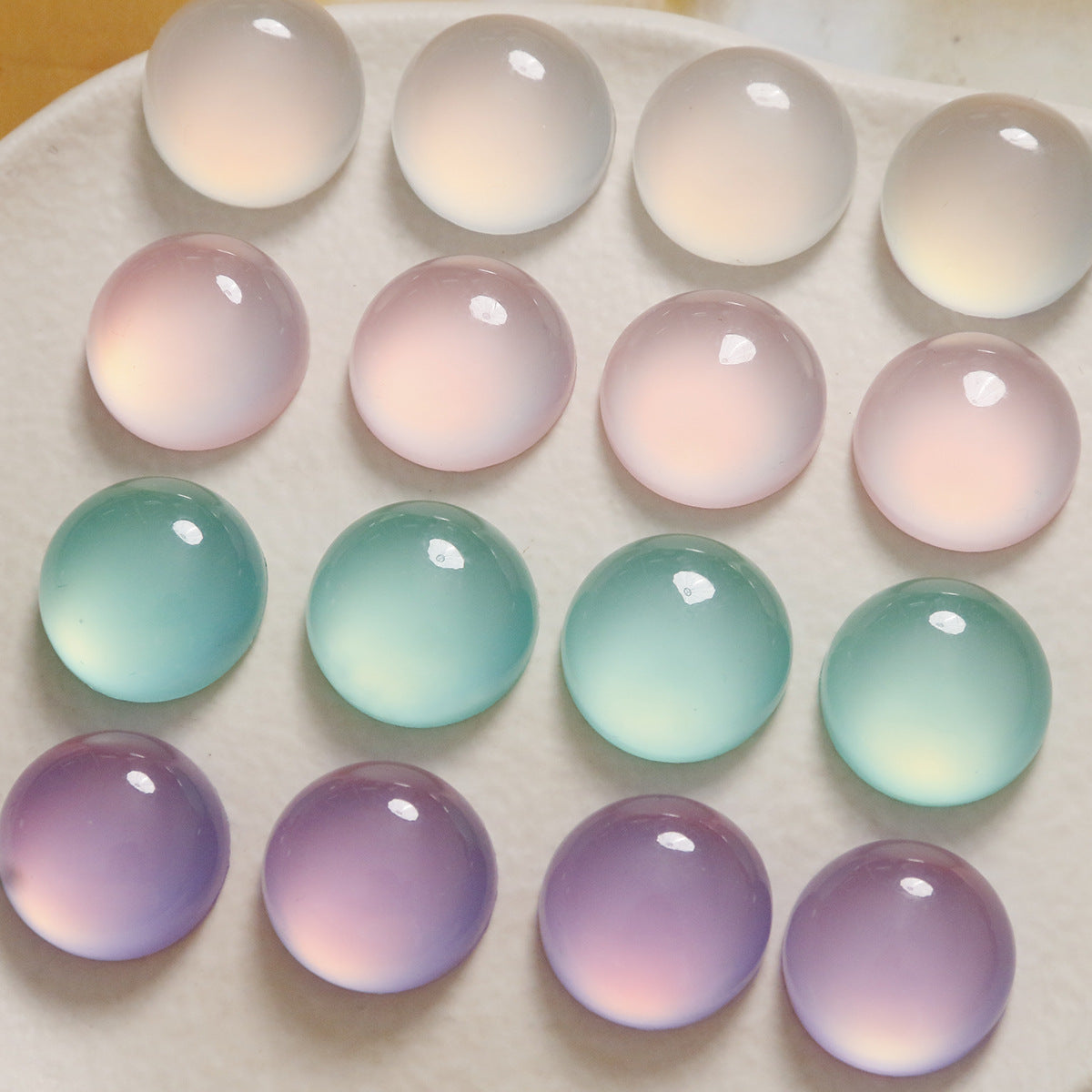 Special-shaped Water Ripple Triangle Patch DIY Resin Accessories Earrings Hairpin Mobile Phone Case Material Wholesale