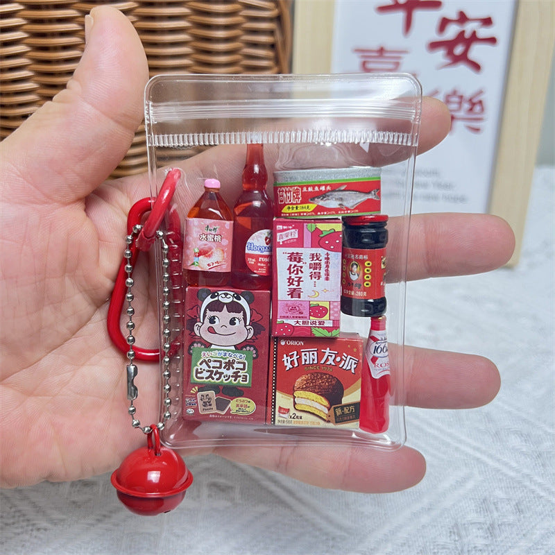 Miniature Small Nose Gava Bag, Food Game, Egg Twist Bag, School Bag, Pendant, Keychain, Mobile Phone Pendant.