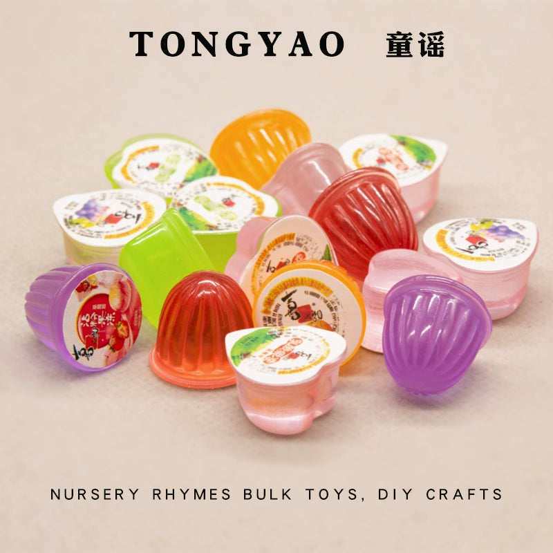 Simulation mini food game jelly model play house play ornament micro landscape shooting props miniature DIY handmade