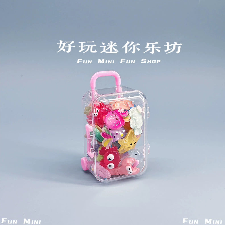 Mini marine creature octopus crab shell model