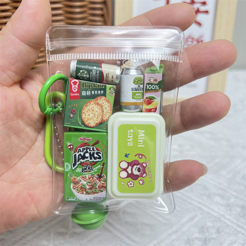 Miniature Small Nose Gava Bag, Food Game, Egg Twist Bag, School Bag, Pendant, Keychain, Mobile Phone Pendant.